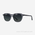 Flat Round Acetate Women And Men Sunglasses